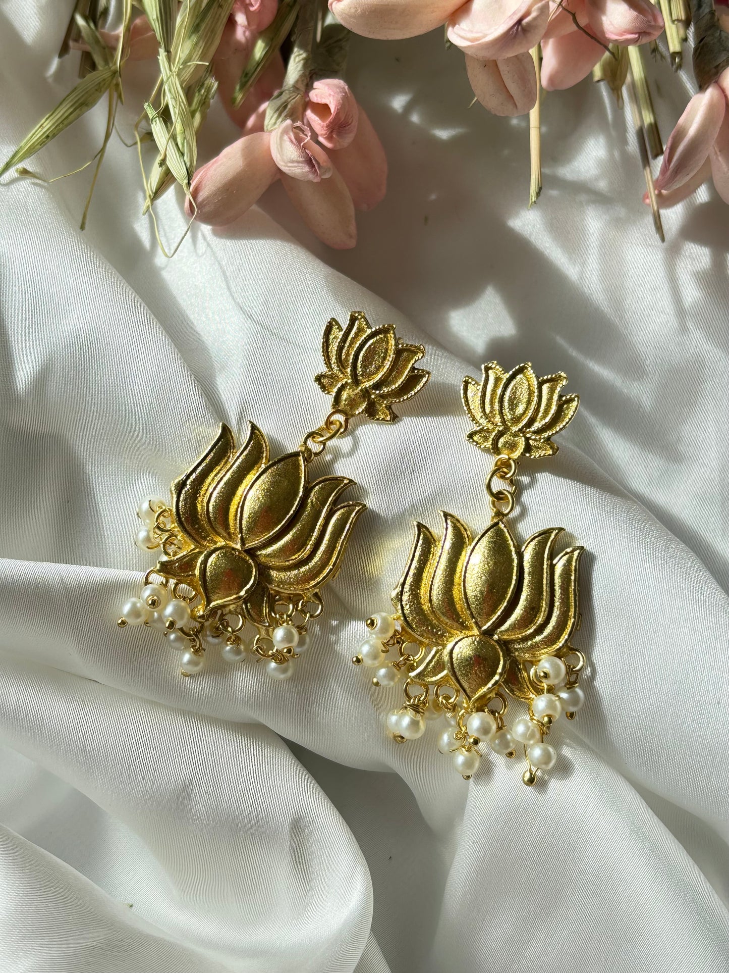 Kashmira Lotus Earrings