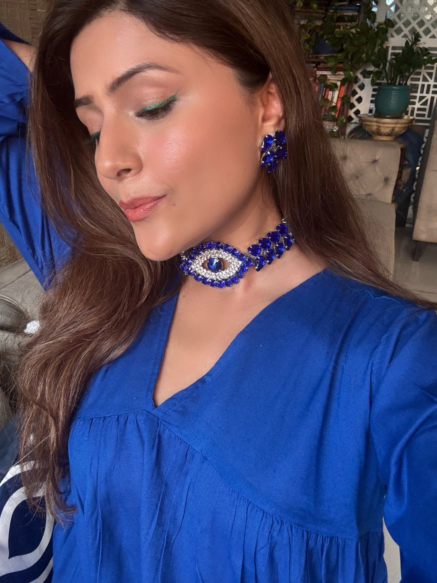 Evelyn’s Evil Eye Choker Set