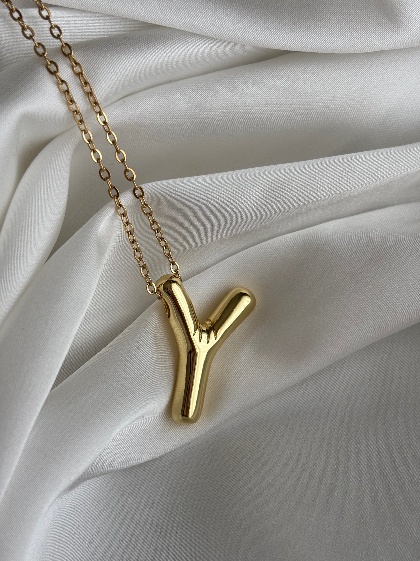 Love Letters - Bubble Initial Neck chains