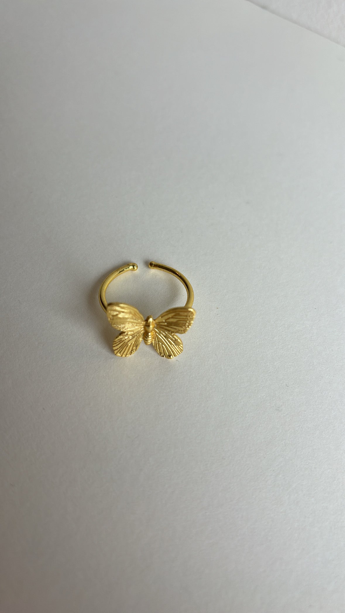 Butterfly Earrings + Ring Set  🦋