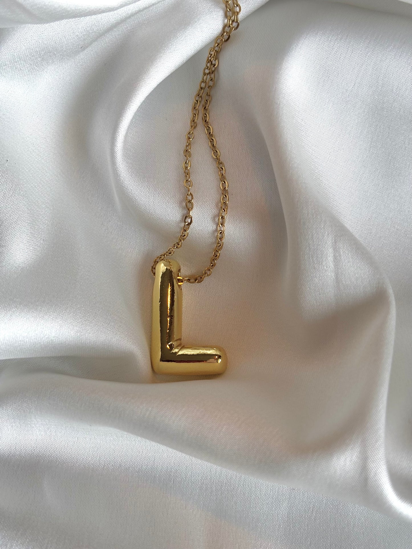 Love Letters - Bubble Initial Neck chains