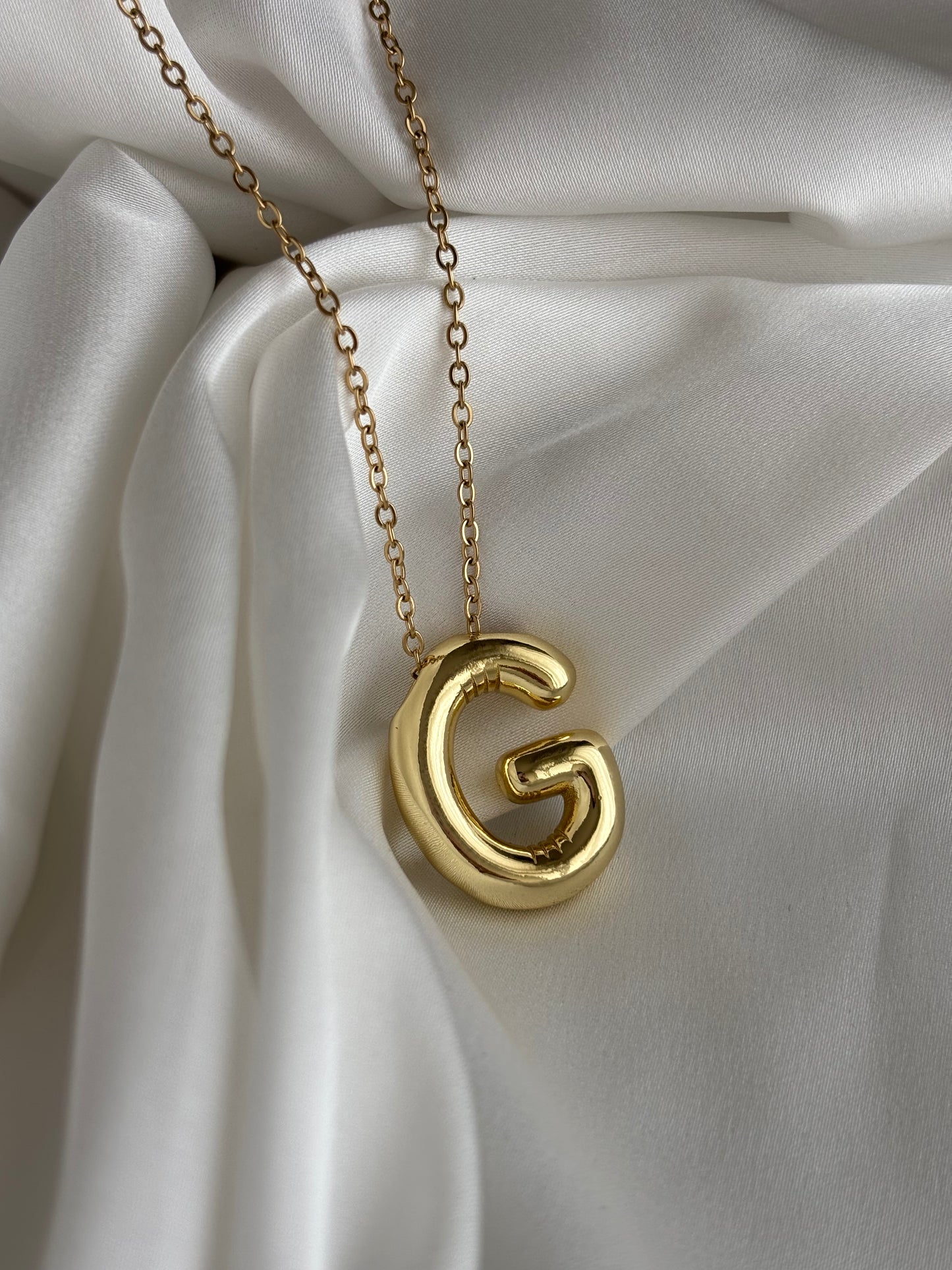 Love Letters - Bubble Initial Neck chains