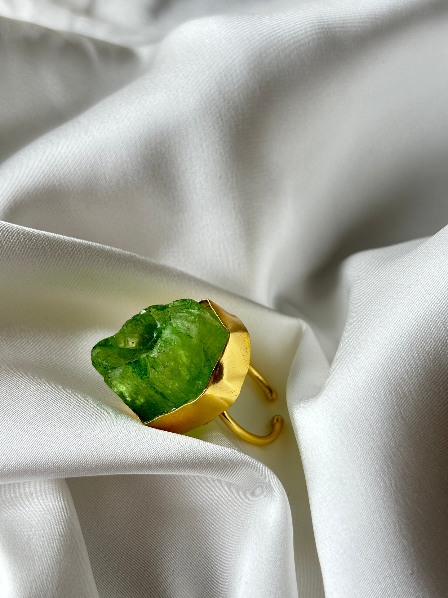 Rangeen - Adjustable Raw Stone Rings
