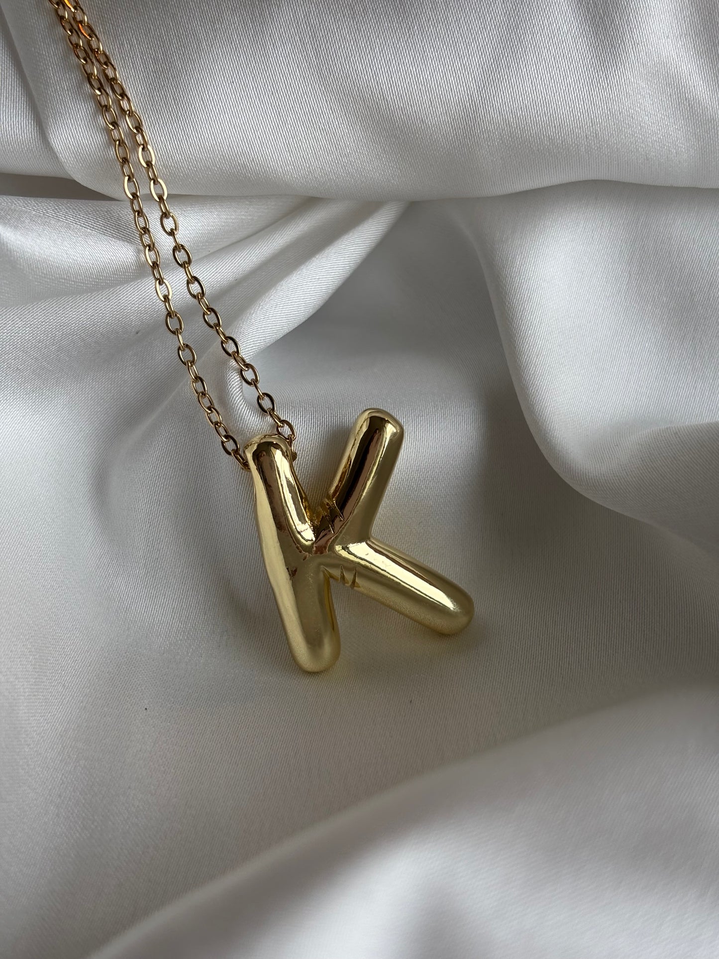 Love Letters - Bubble Initial Neck chains