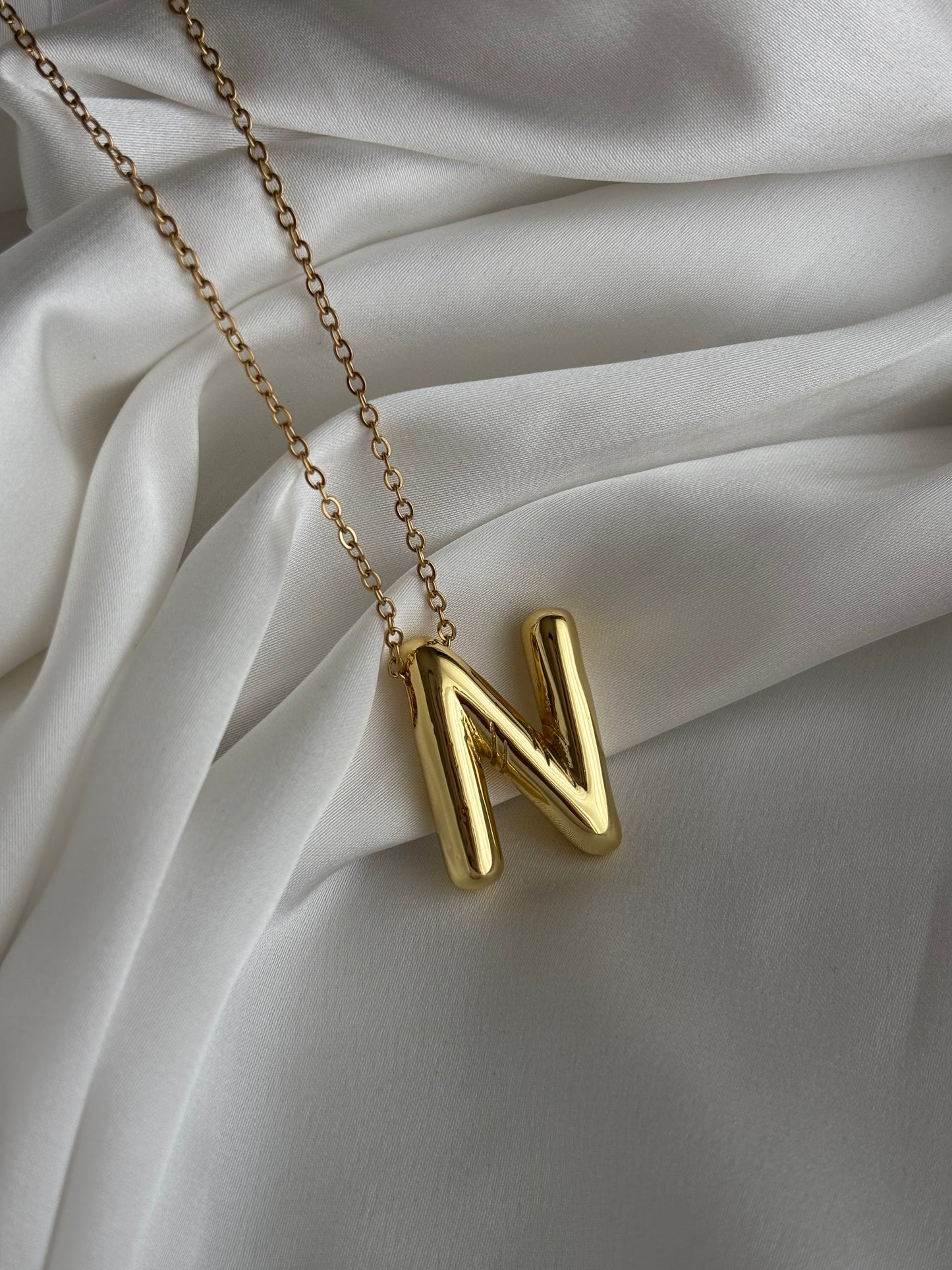 Love Letters - Bubble Initial Neck chains