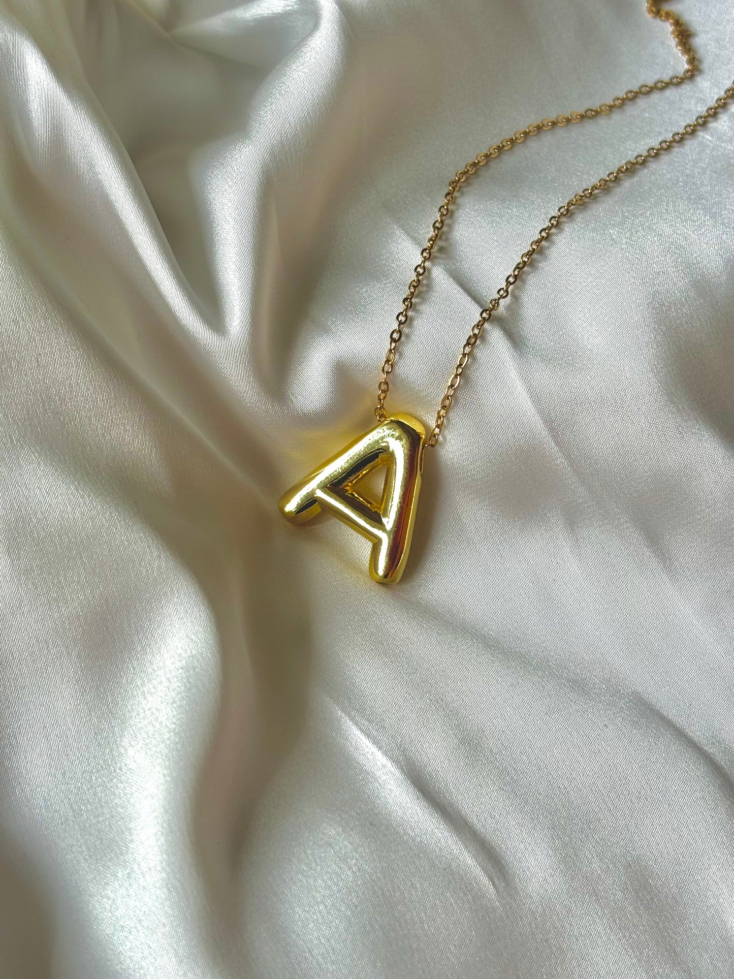 Love Letters - Bubble Initial Neck chains