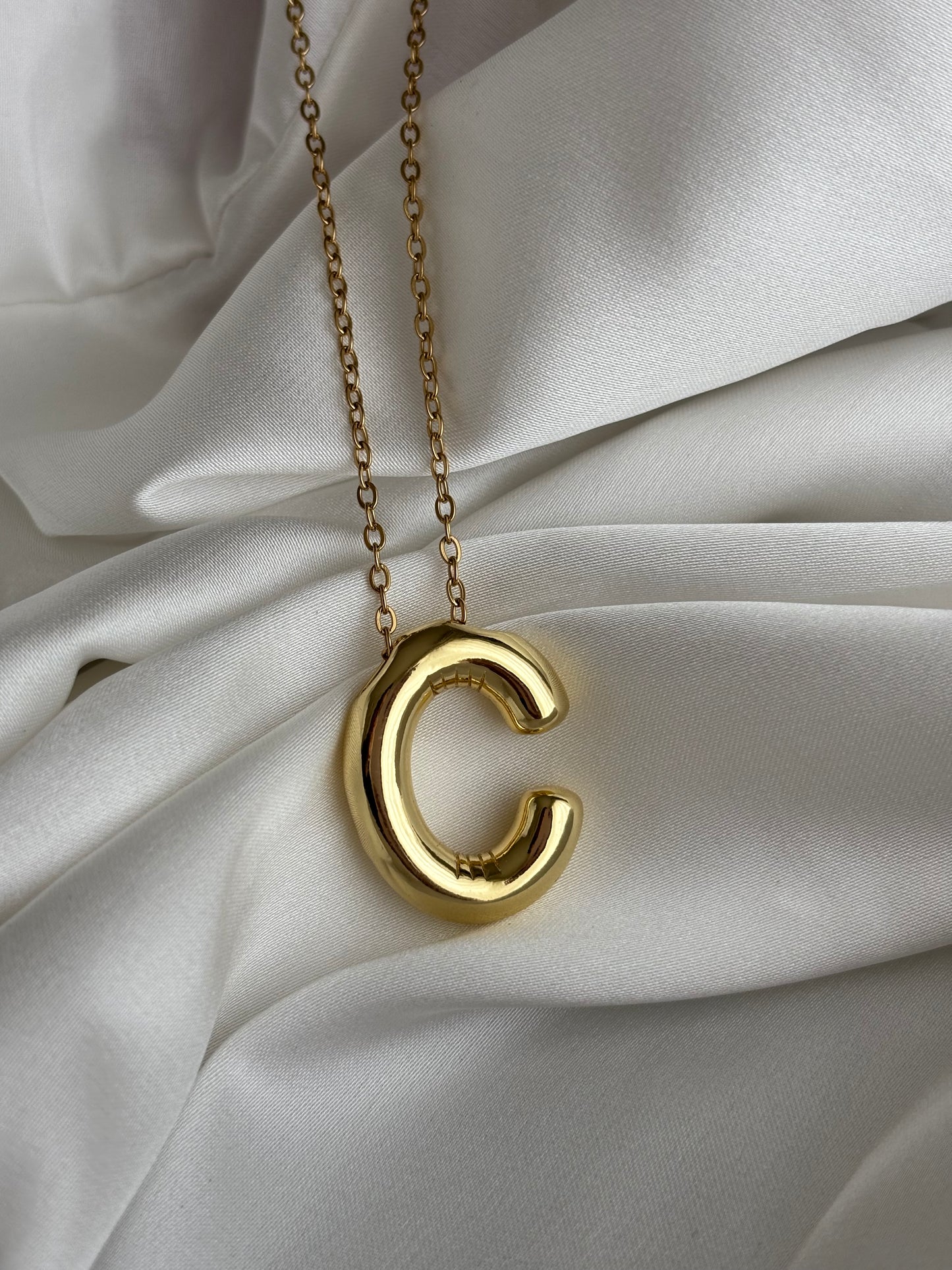 Love Letters - Bubble Initial Neck chains