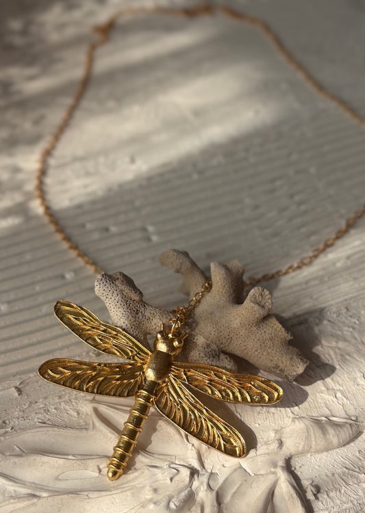 Rebirth - Dragonfly Necklace