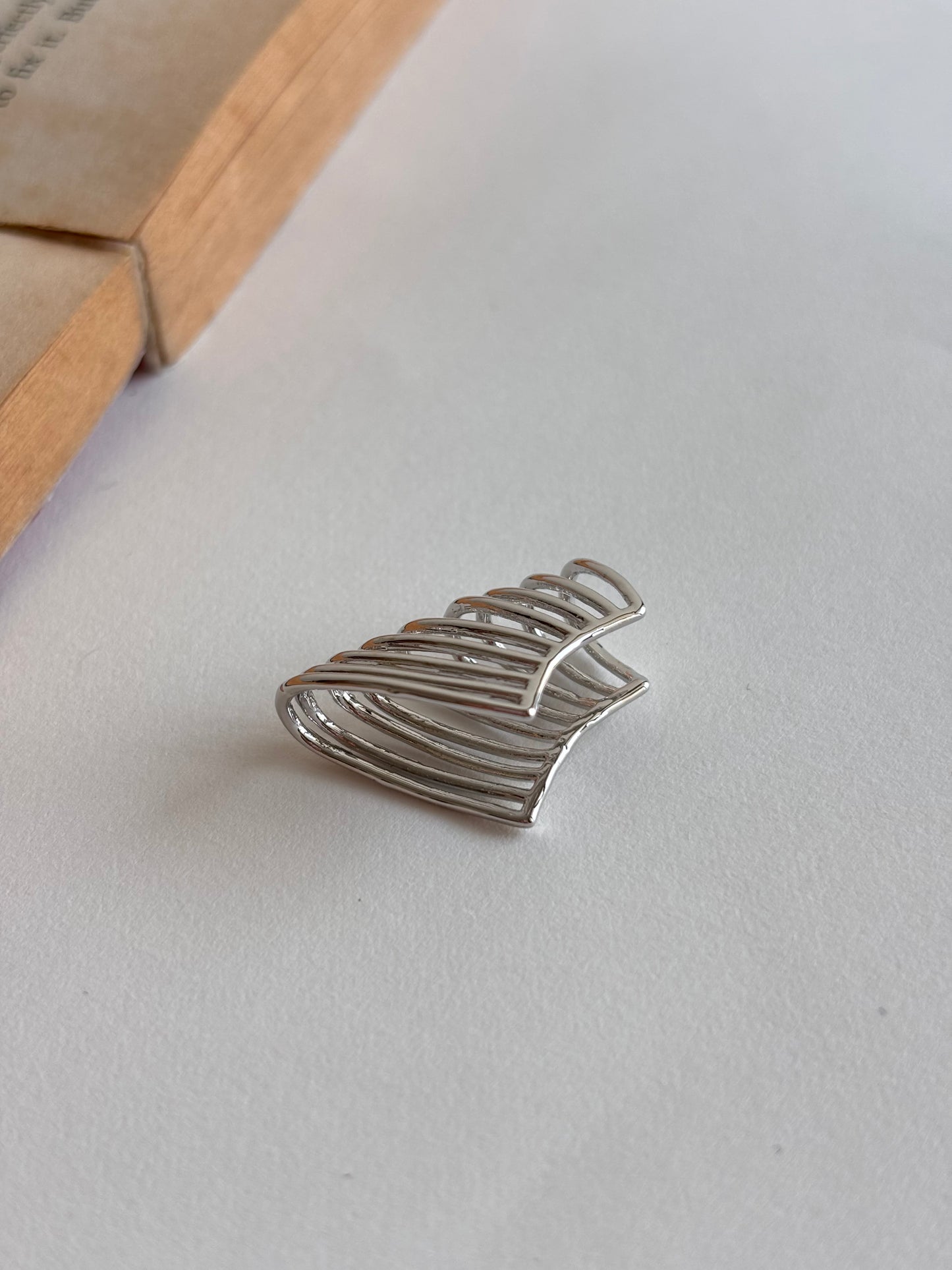 Silver Ear Cuffs