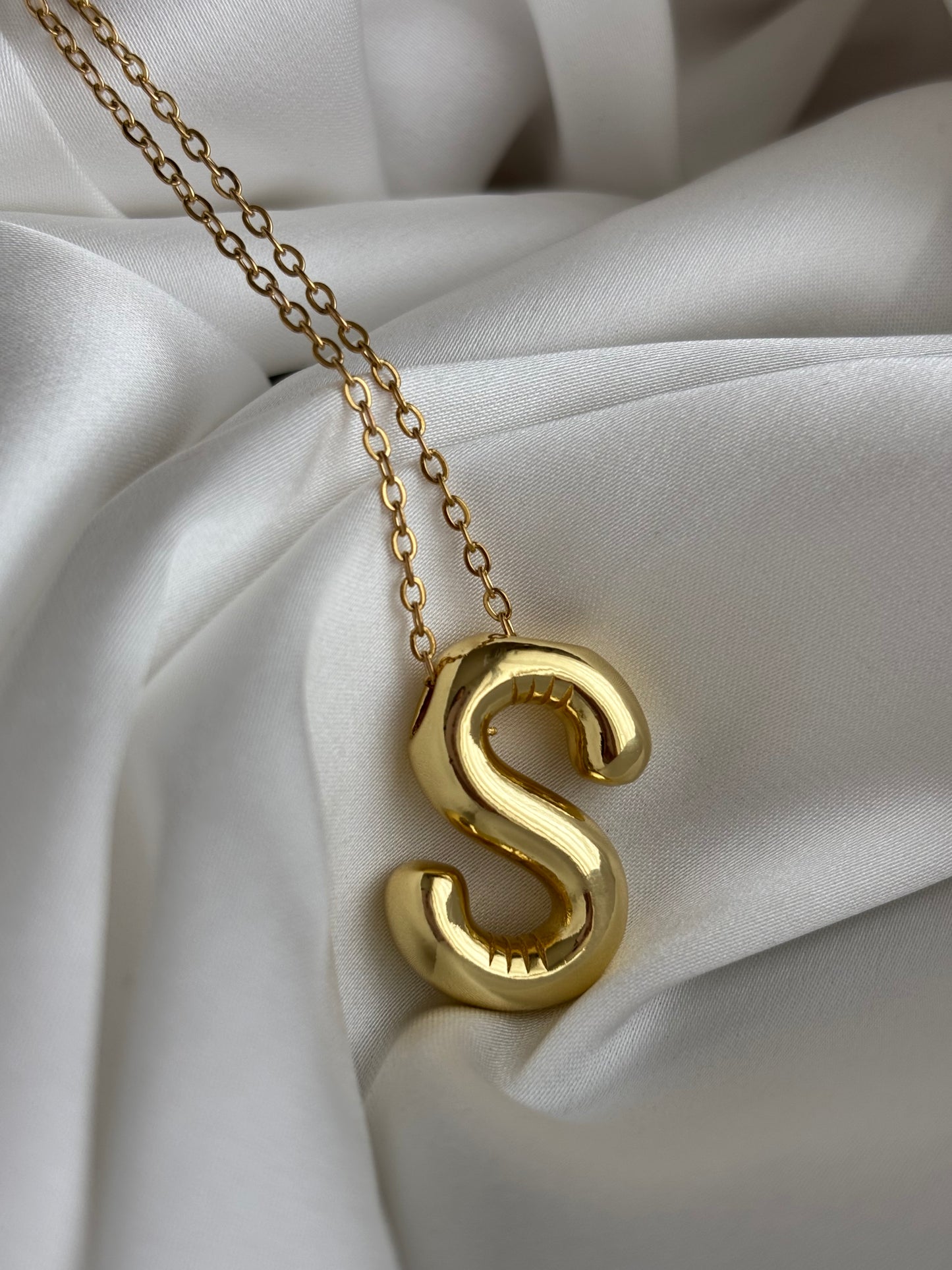 Love Letters - Bubble Initial Neck chains