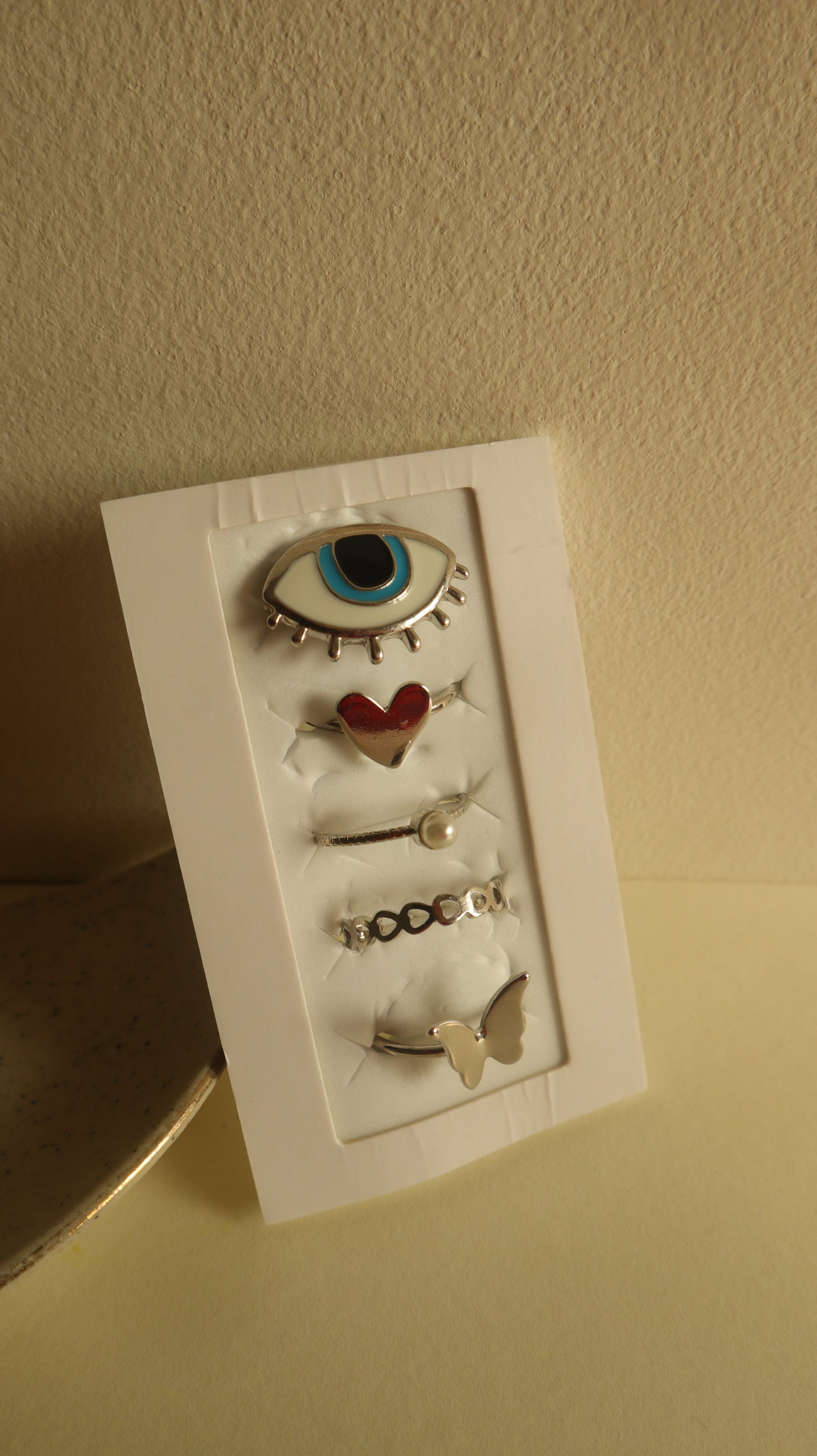 Evil Eye Ring Set