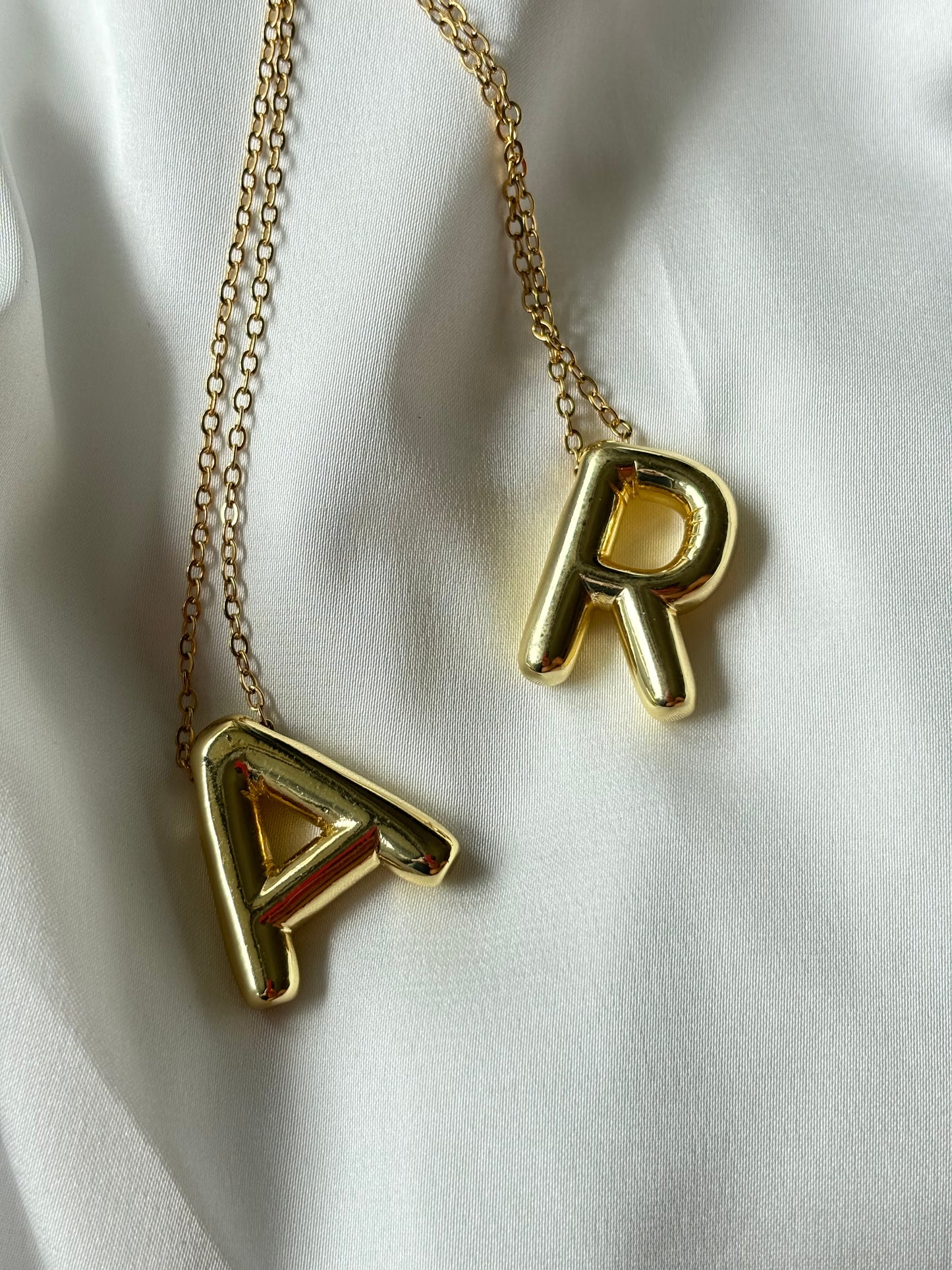 Love Letters - Bubble Initial Neck chains