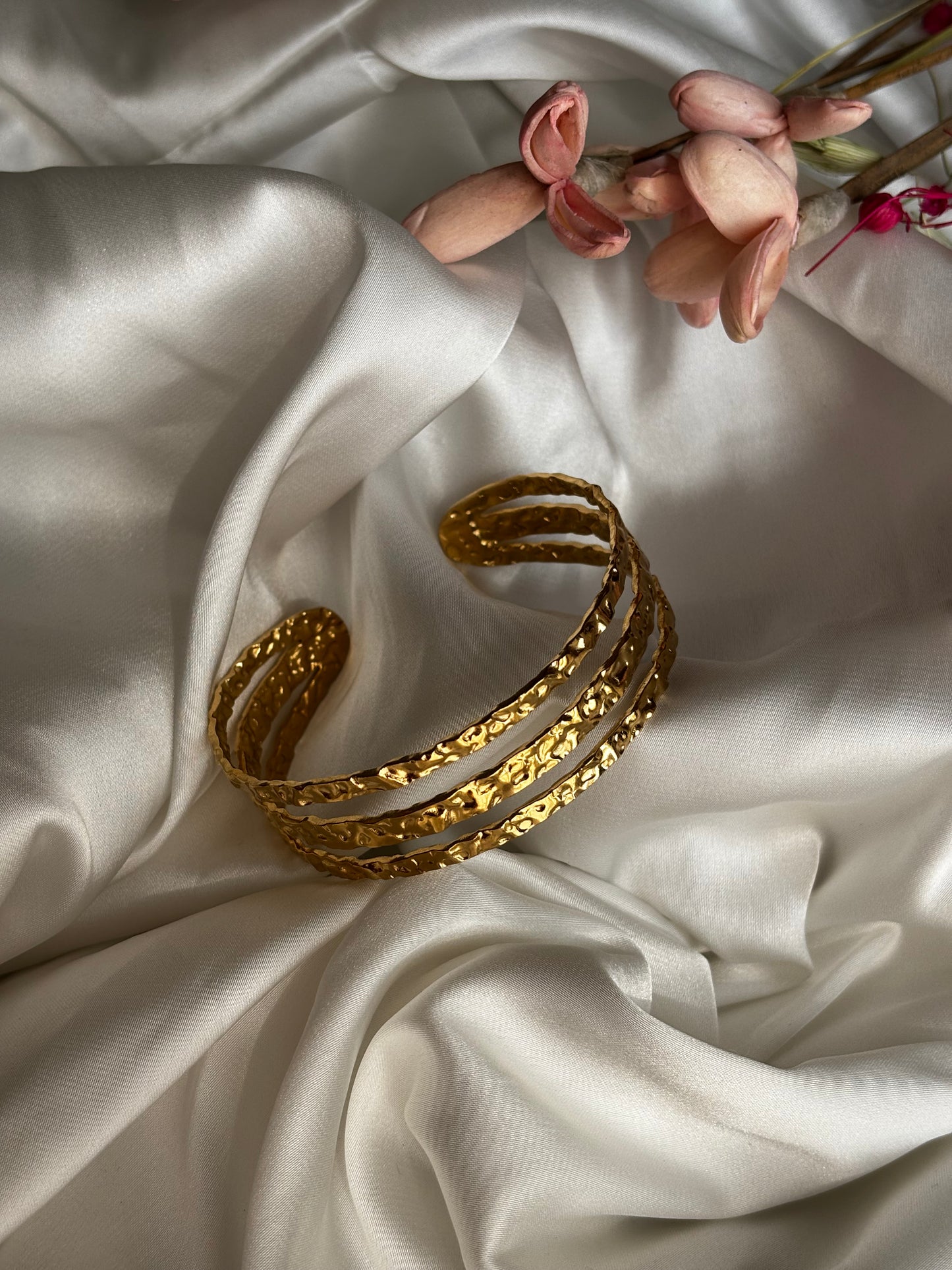 Alaya - Cuff Bracelet + Ring Set