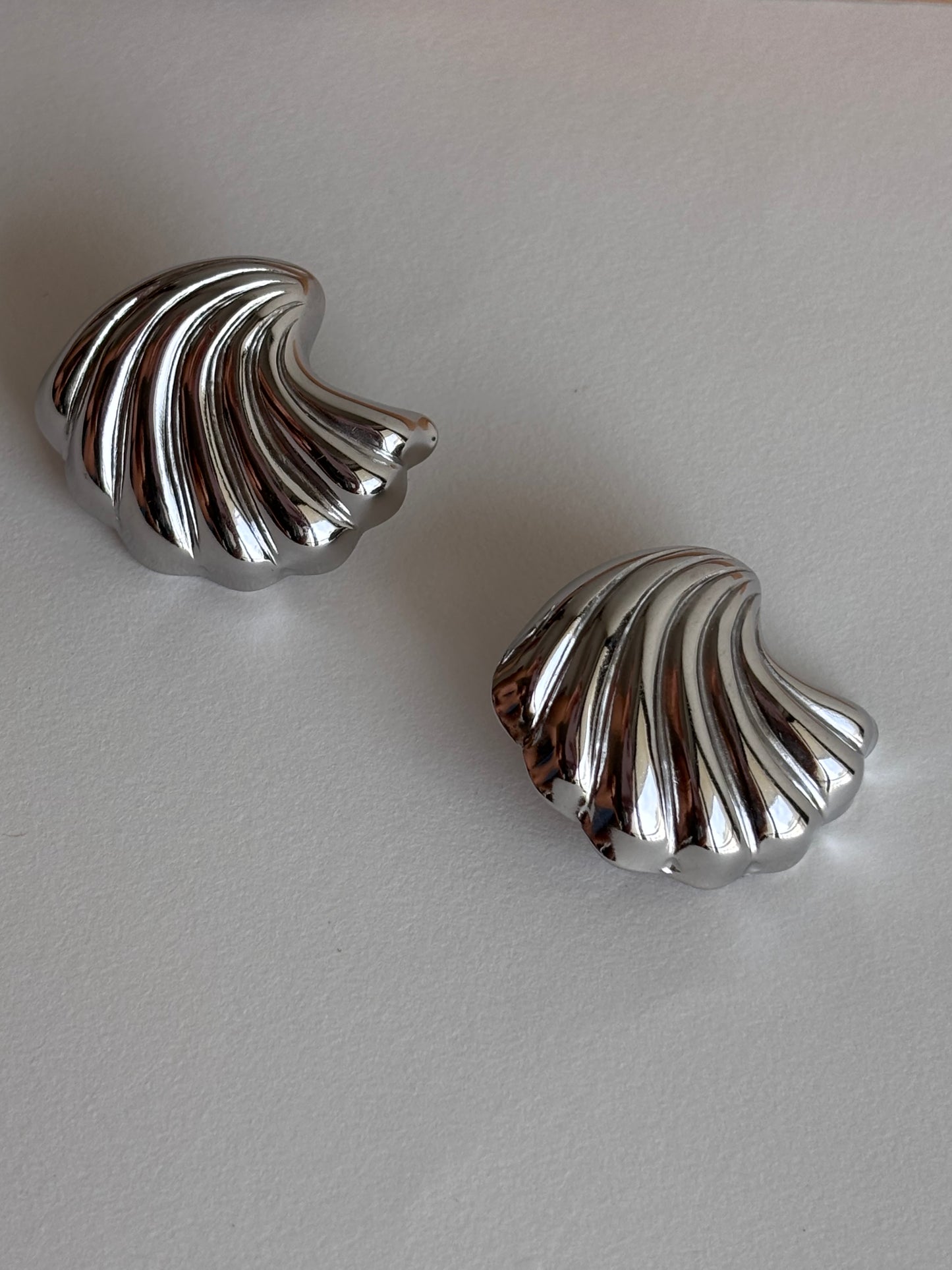 ‘Emerging’ Silver Earring