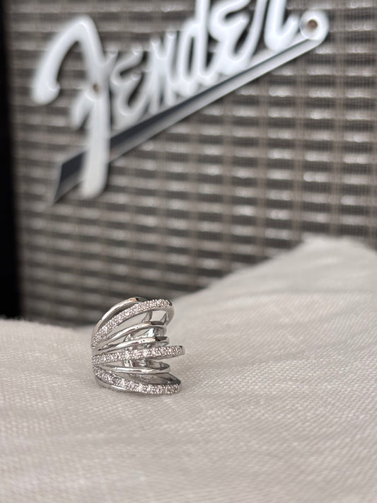‘Becoming’ Silver Ear Cuff