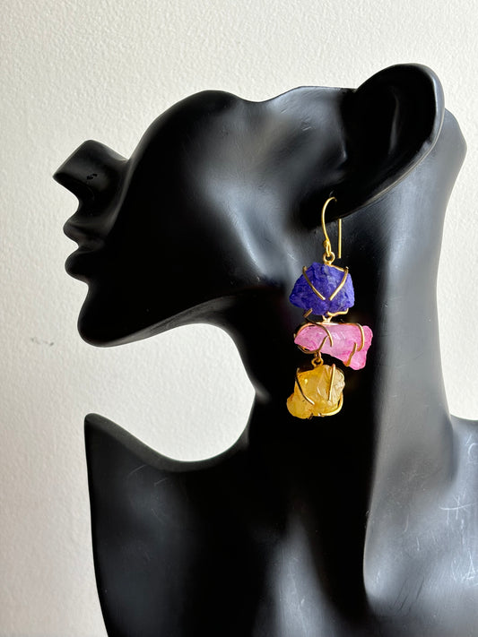 Aura - Stone Earrings