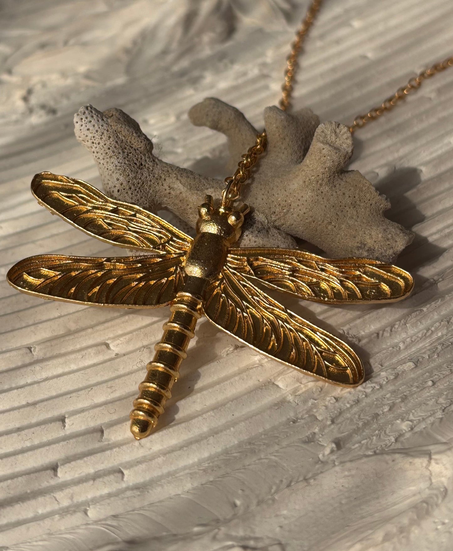 Rebirth - Dragonfly Necklace